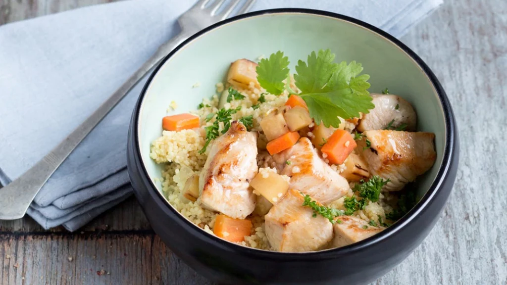 Couscous mit Hähnchen