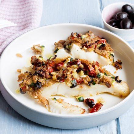 Fisch mit Knusperhaube