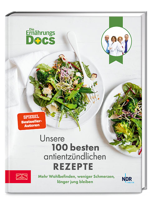 Buchcover: Die Ernährungs-Docs - Unsere 100 besten antientzündlichen Rezepte